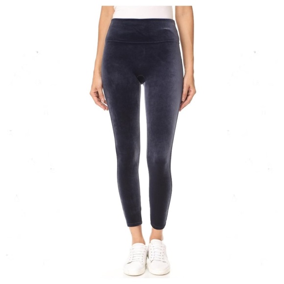 Spanx Velvet Leggings Classic Navy - Picture 1 of 12